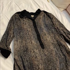 Aritzia Wilfred 100% Silk Tunic